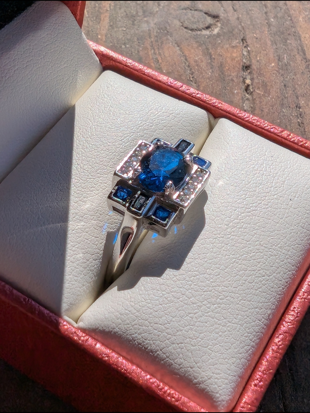 Berricle Sterling Silver & CZ Ring size 8.5